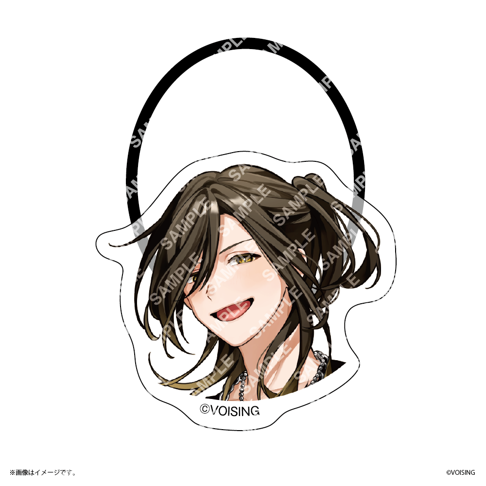 【VOISING HOLIDAY】 アクリルヘアゴム