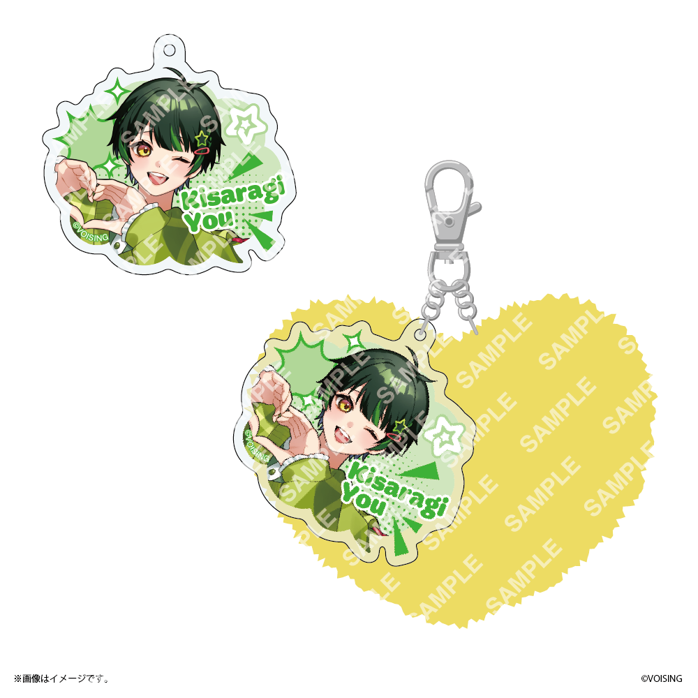 【VOISING HOLIDAY】 ハートファーストラップ