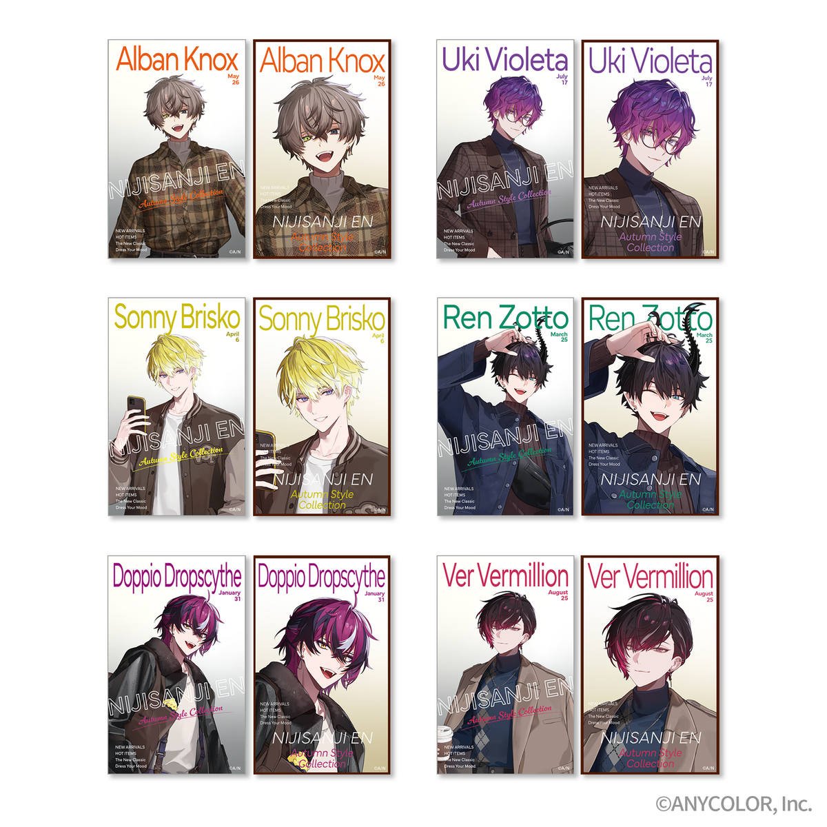 AUTUMN STYLE COLLECTION フォト風カード2枚セット