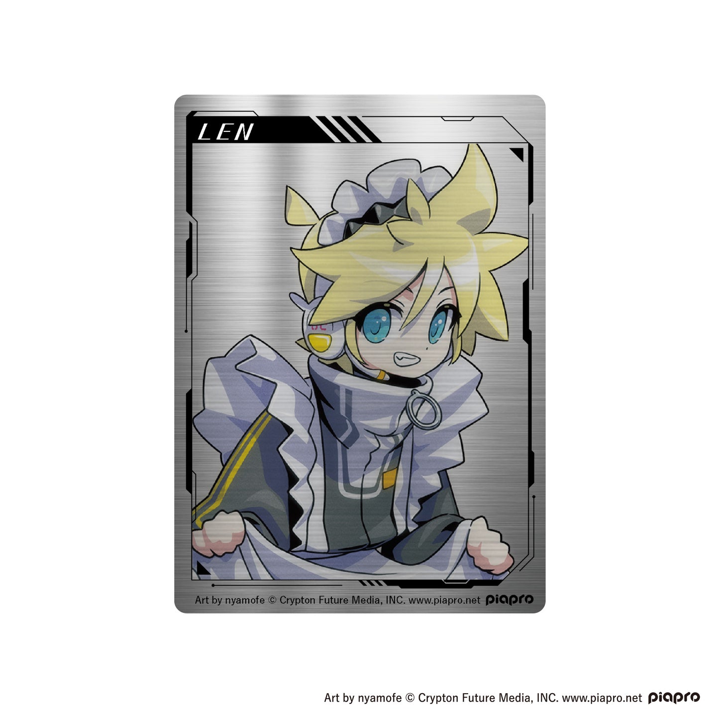 「ピアプロキャラクターズ」メタルシリーズ メタルカード