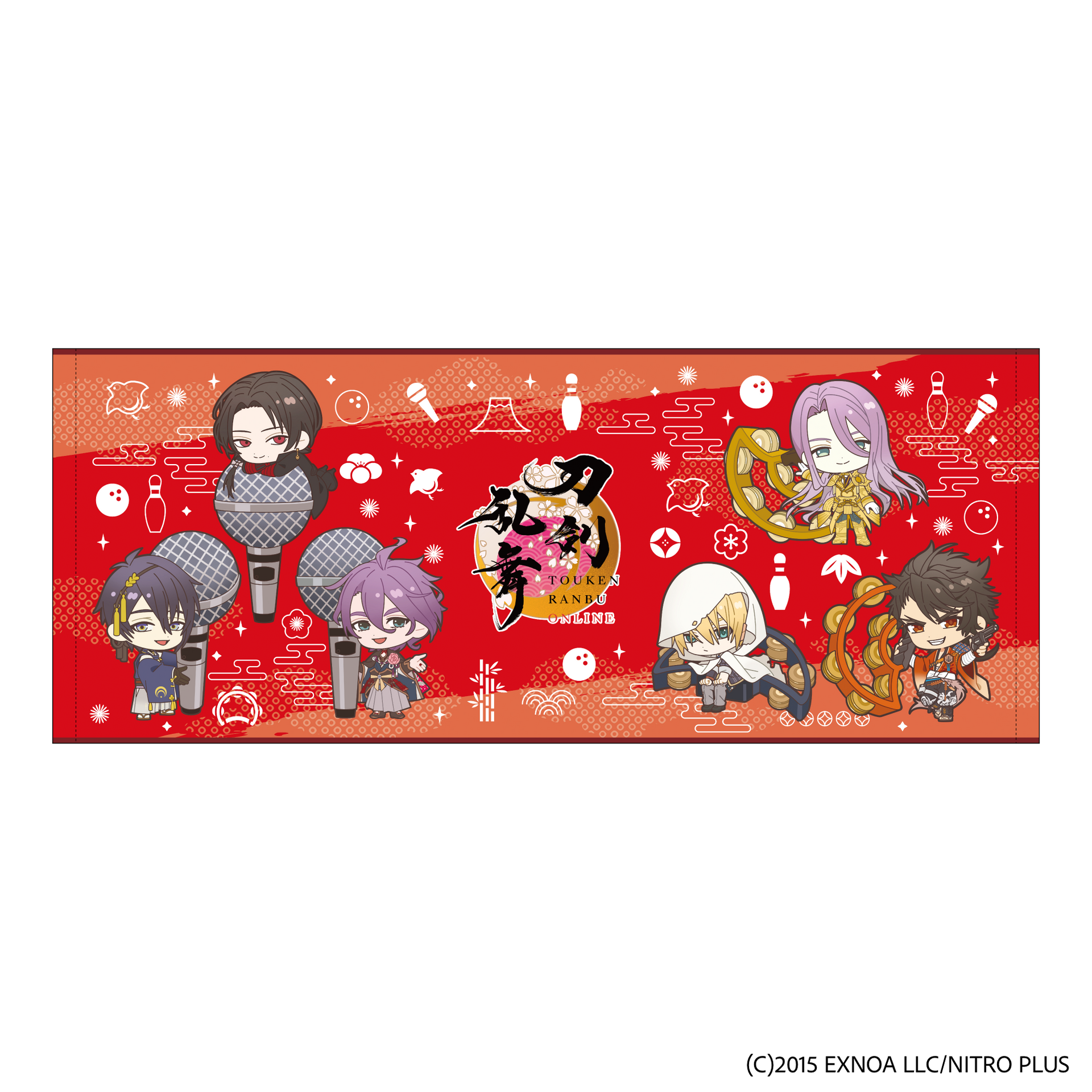 刀剣乱舞ONLINE フェイスタオル ROUND1 Ver. – Cyber Goods Store