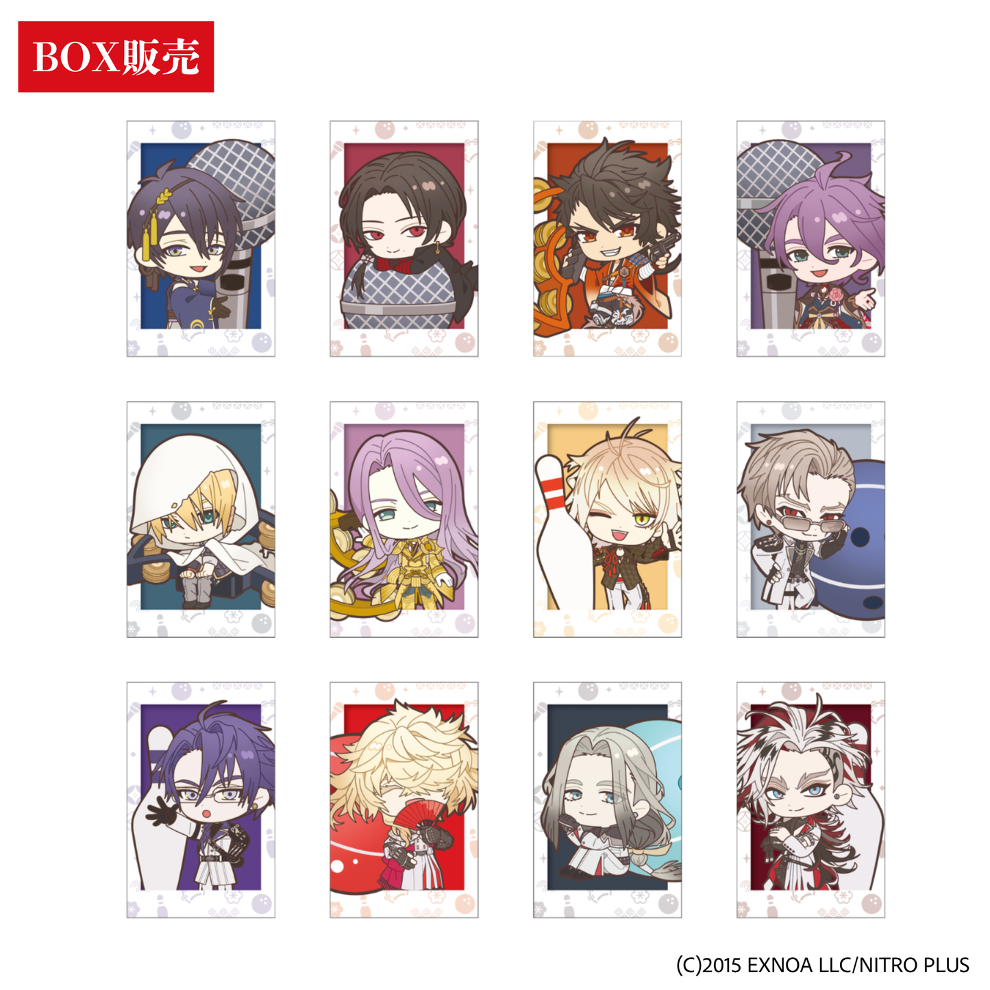 刀剣乱舞ONLINE ランダムミニフォトカード ROUND1 Ver. コンプリートBOX